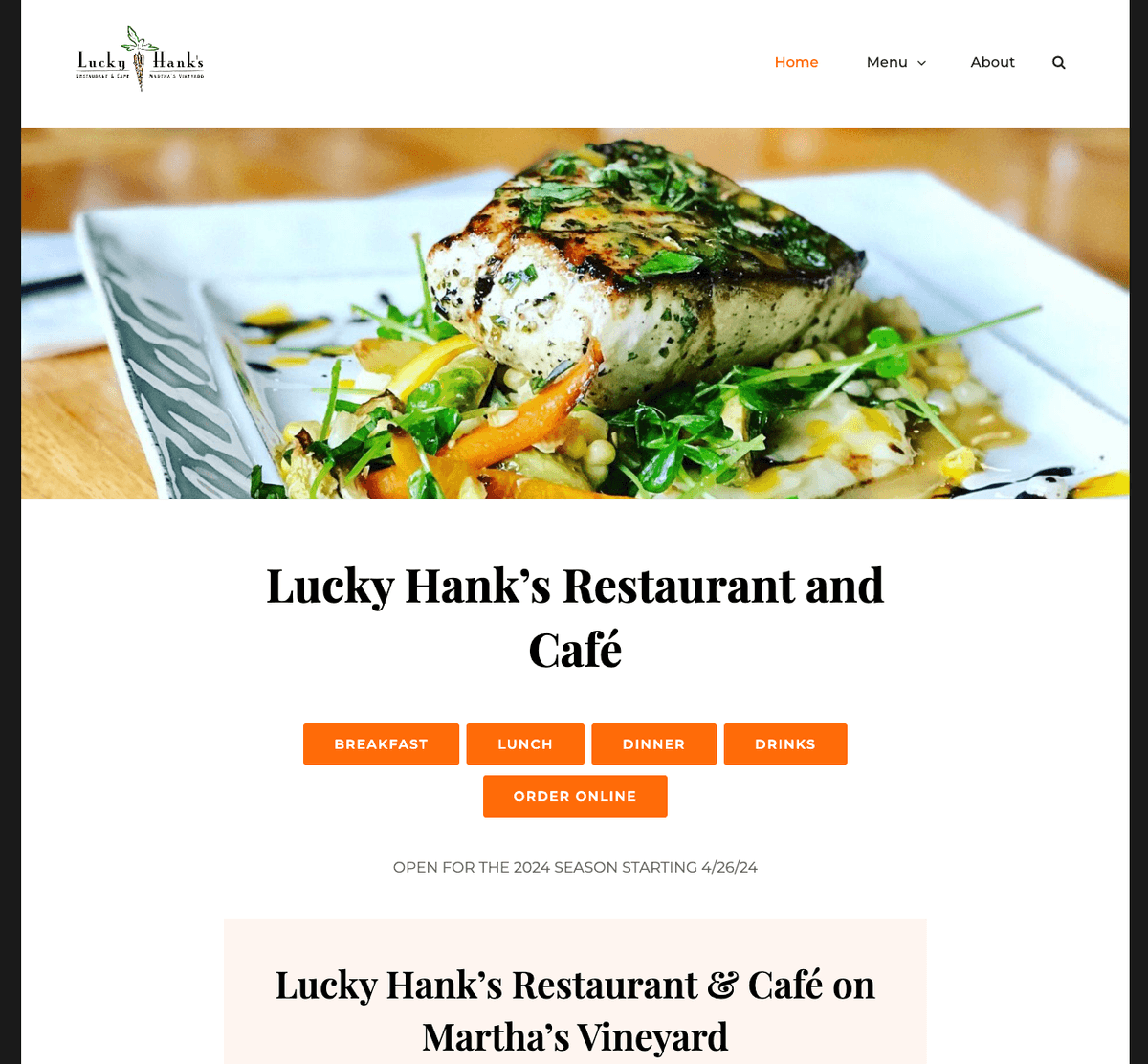 Lucky Hank's design by Matthew Fisher