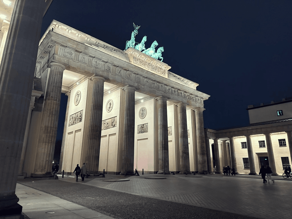 Das Brandenburger Tor in Berlin, Deutschland